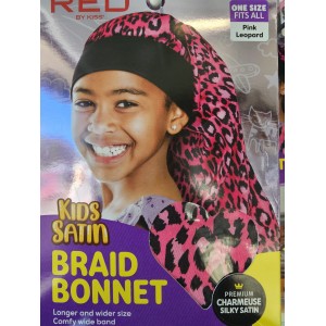 KIDS SATIN BRAID BONNET