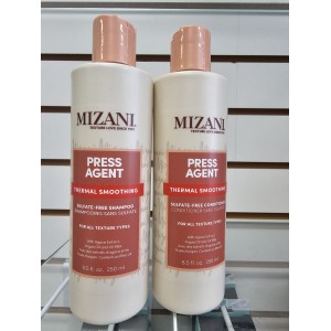 MIZANI PRESS AGENT SHAMPOO AND CONDITIONER 8.5 OZ DUO